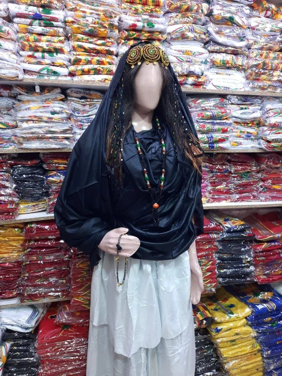 Tenue Traditionnelle Sahraouie Complète "En-N'kcha"
