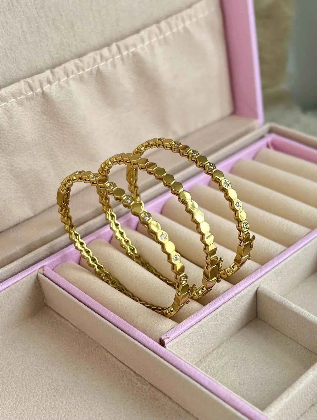 Bracelets "Chahda" (Nid d'Abeille)