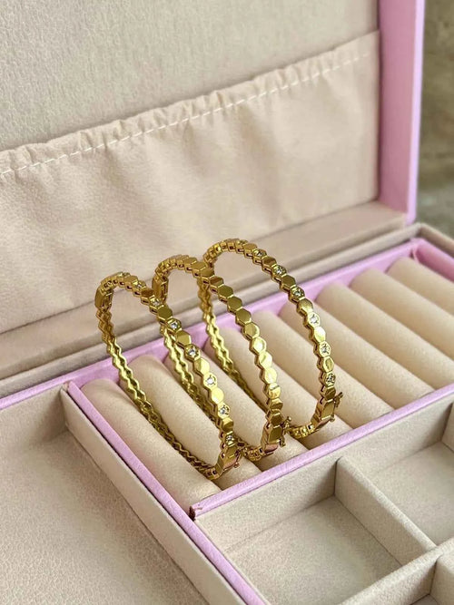 Bracelets "Chahda" (Nid d'Abeille)