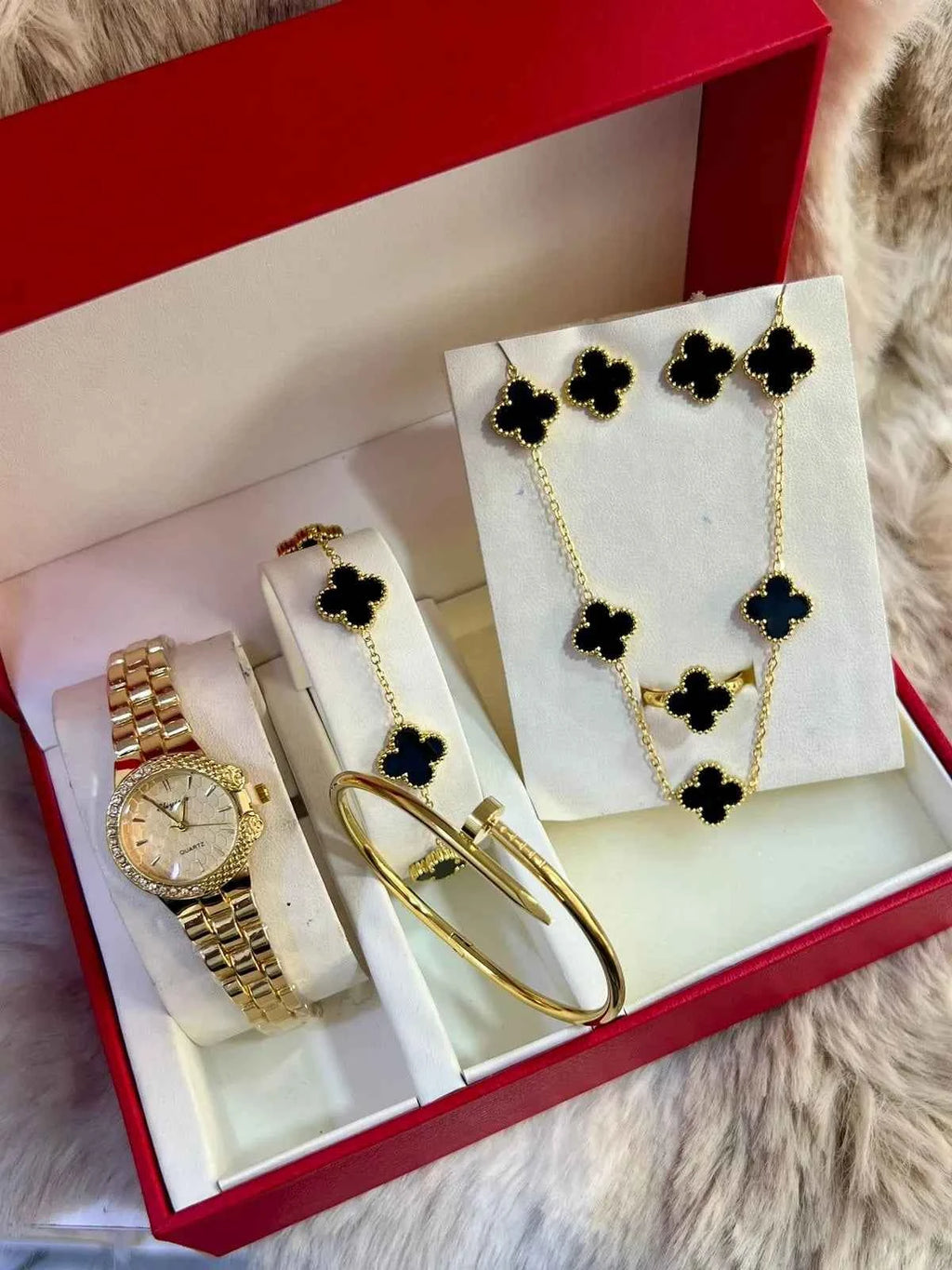 Coffret Parure "Trèfle"