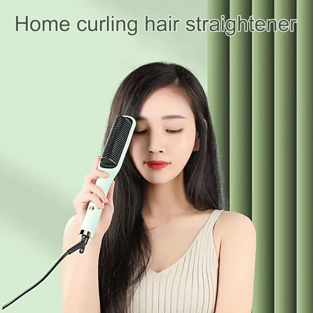 Brosse Lissante Thermal Ceramic 2-en-1 (Lissage &amp; Ondulation)