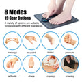 Tapis de Massage &amp; Réflexologie Électrique EMS pour Pieds (8 Modes &amp; 19 Niveaux)