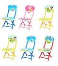 Chaise Pliante Enfant Colorée avec Dossier Motif Dessin Animé (2 à 6 ans)