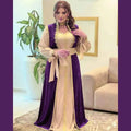 قفطان هماوي 2 بياس بكاب موبرا مع حزام راقي