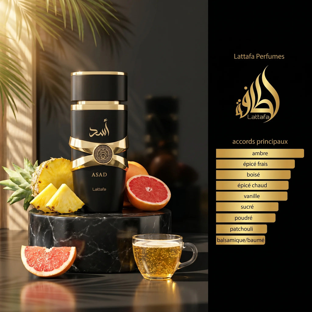Asad Lattafa Perfumes 100 ML
