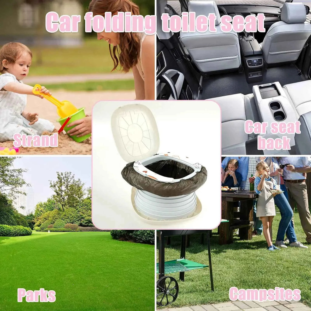 Pot Pliable & Portable pour Enfant – Design Animal Rigolo (Maison & Voyage)