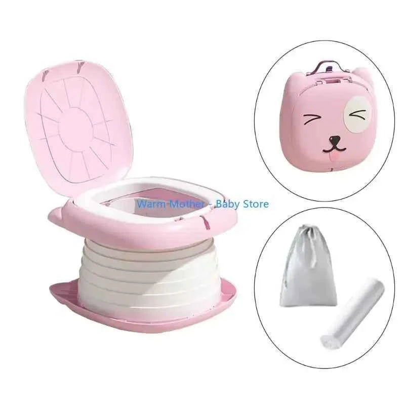 Pot Pliable & Portable pour Enfant – Design Animal Rigolo (Maison & Voyage)