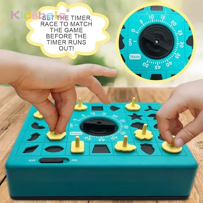 Jeu de Société & Casse-Tête Chronométré "Time Puzzle" (26 Pièces)