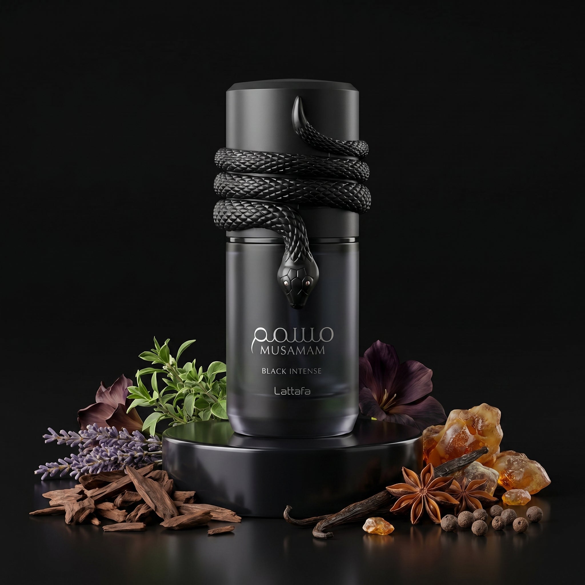 Musamam Black Intense Lattafa Perfumes | Parfum Homme 100 ML