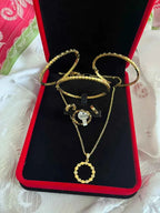 Parure Traditionnelle "Chahda" (Nid d'Abeille)