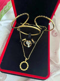 Parure Traditionnelle "Chahda" (Nid d'Abeille)