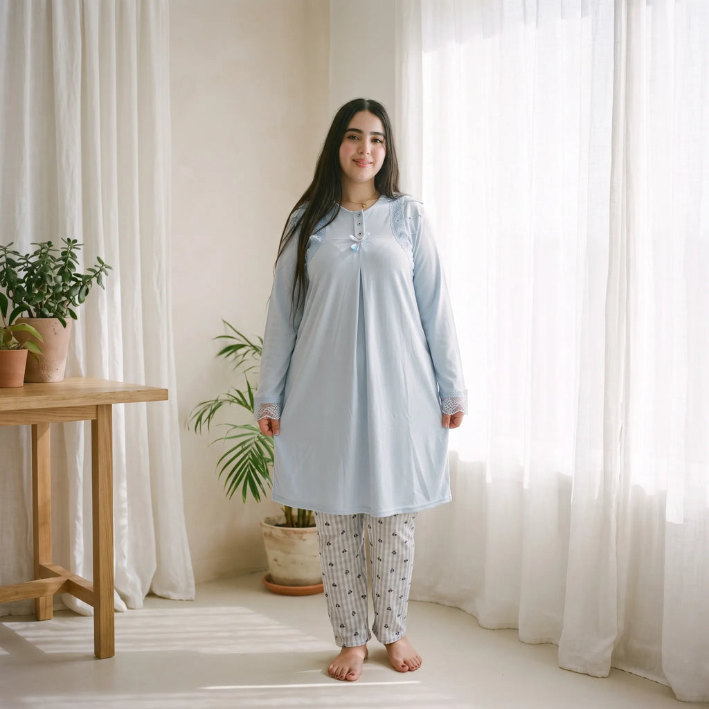 Jabadour Deux Pièces en Tissu Piqué – Élégance Traditionnelle &amp; Confort Moderne