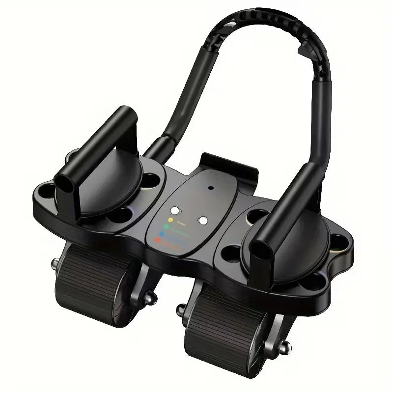 Roue Abdominale 3-en-1 à Retour Automatique &amp; Support Coude (AB Roller)