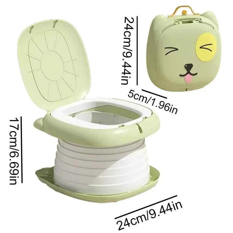Pot Pliable & Portable pour Enfant – Design Animal Rigolo