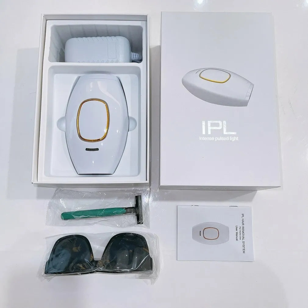 Appareil d'Épilation Définitive IPL à Lumière Pulsée (990 000 Flashs)