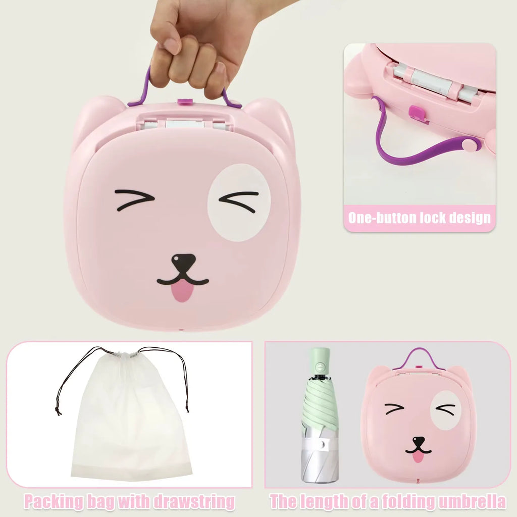 Pot Pliable & Portable pour Enfant – Design Animal Rigolo (Maison & Voyage)