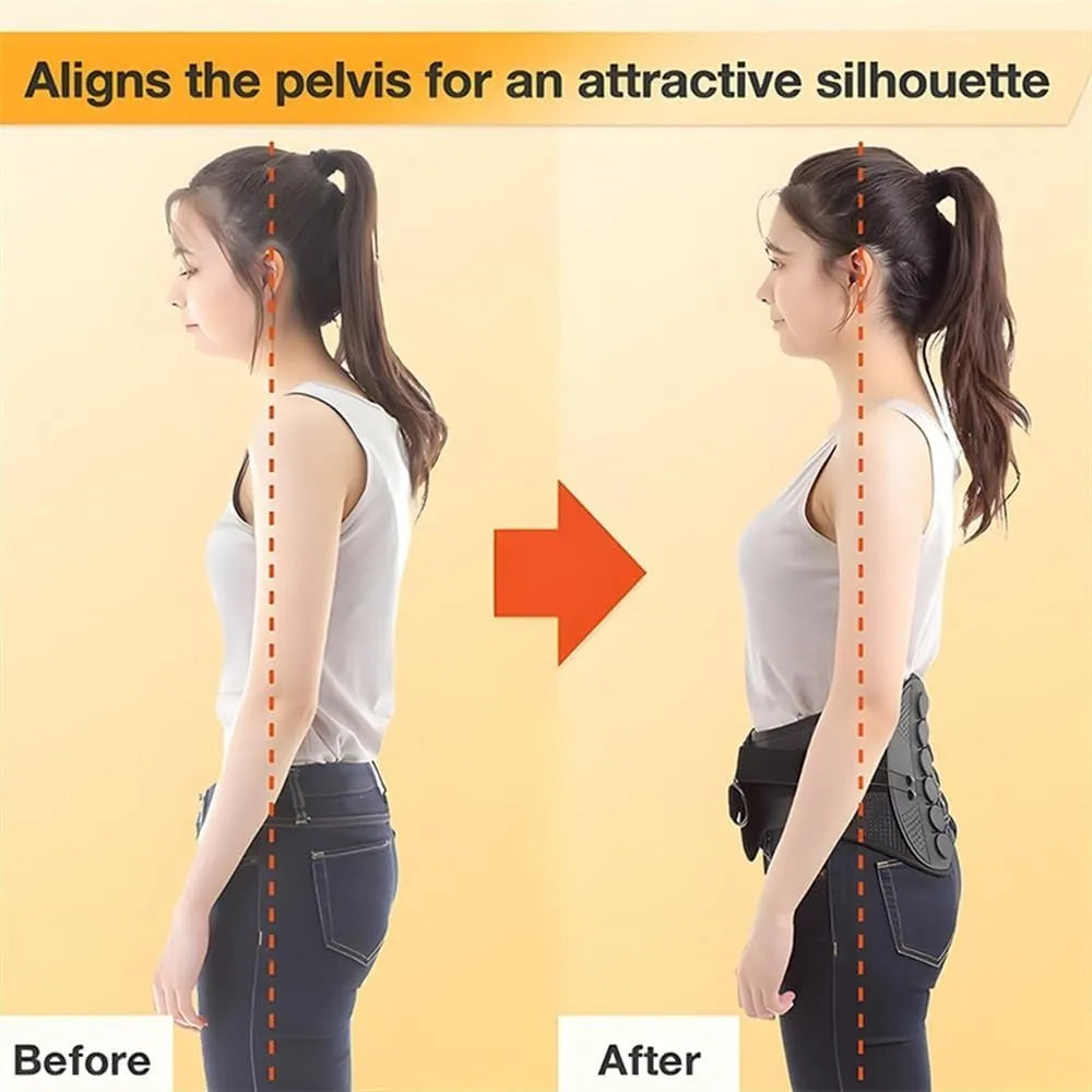 Ceinture de Soutien Lombaire Intelligente à Poulies Dynamiques