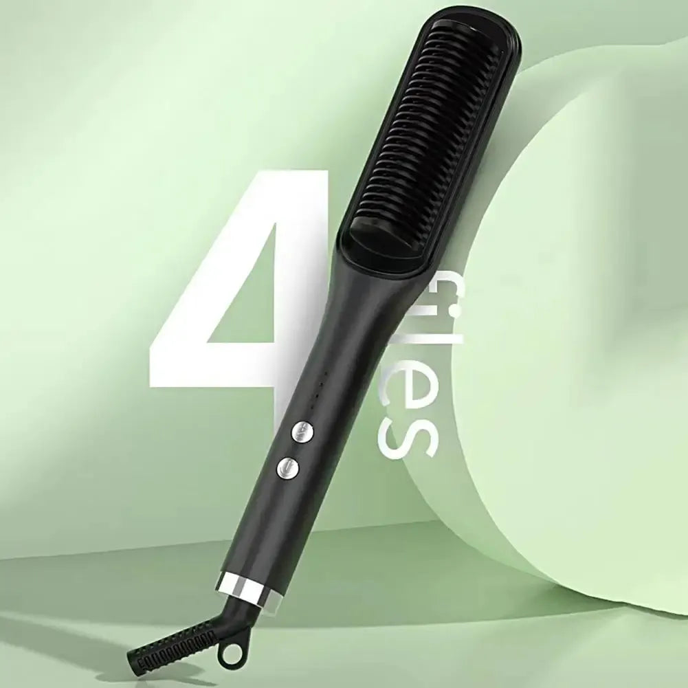 Brosse Lissante Thermal Ceramic 2-en-1 (Lissage &amp; Ondulation)