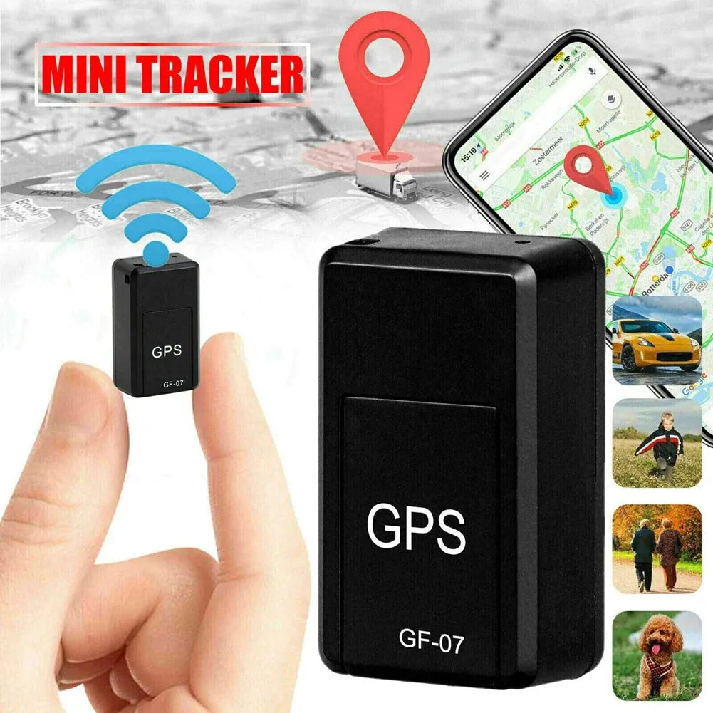 Mini Traceur GPS GF-07 Magnétique – Localisateur &amp; Écoute Audio en Temps Réel