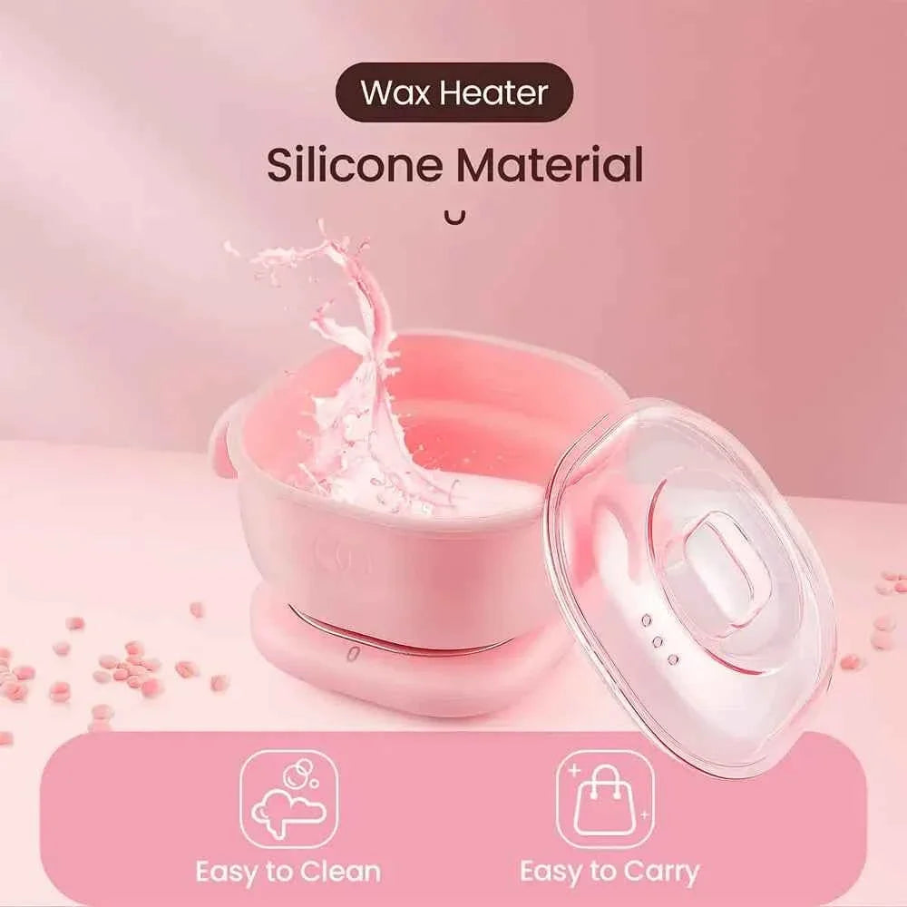 Chauffe-Cire Électrique Pliable en Silicone 100W (400 ml)