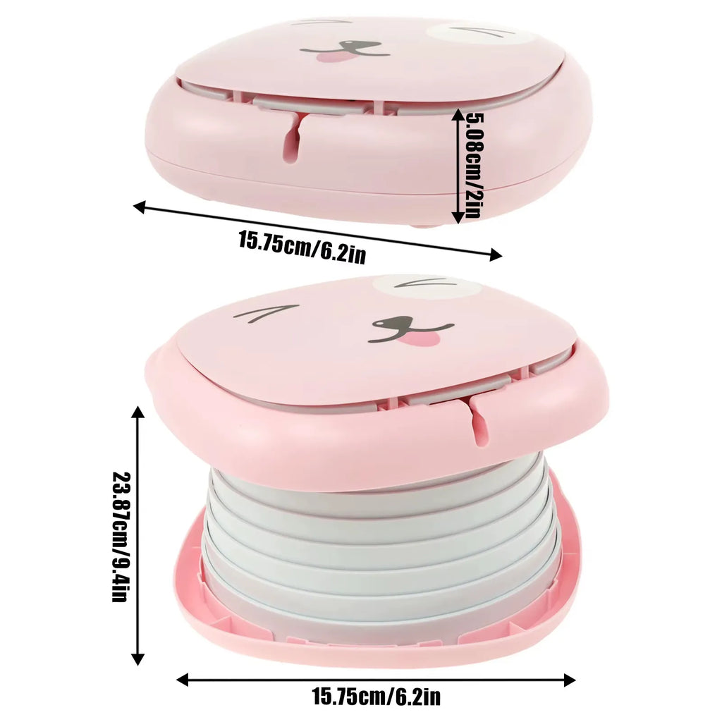 Pot Pliable & Portable pour Enfant – Design Animal Rigolo (Maison & Voyage)